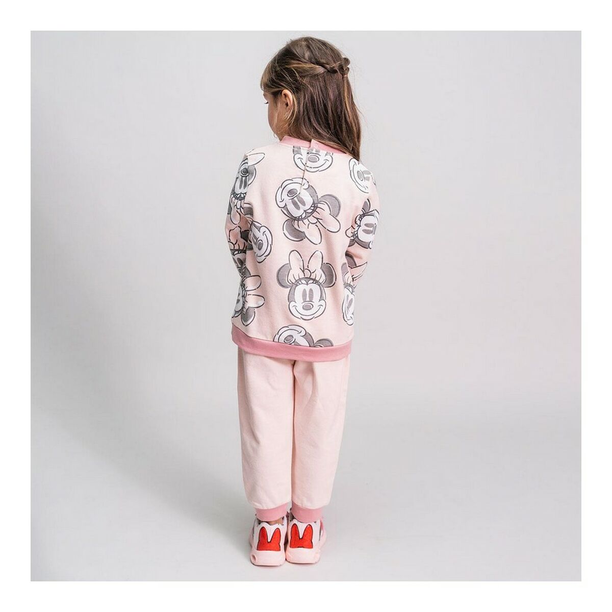 Tuta da Bambini Minnie Mouse Rosa Ocra